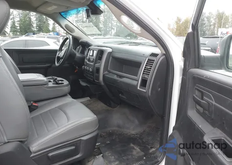 2018 Ram 1500 Tradesman 4X2 8' Box from USA, damaged, VIN 3C6JR6DG3JG162651